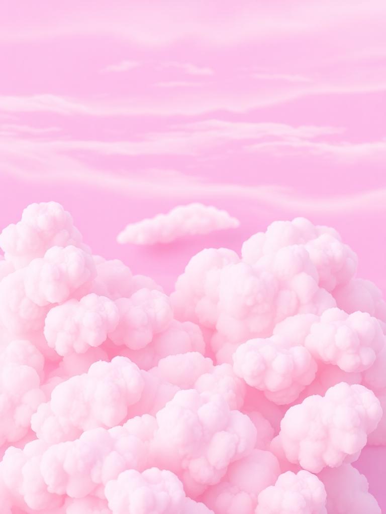 Soft gradient abstract wallpaper in pastel tones – peach, lavender and mint